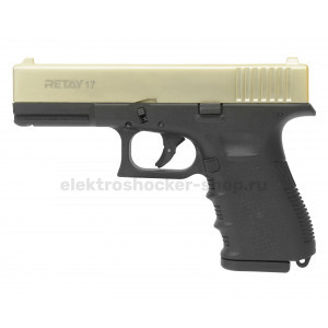 СХП Охолощенный пистолет Retay 17 Glock, кал. 9 мм, сатин СХП Охолощенный пистолет Retay 17 Glock, кал. 9 мм, сатин
